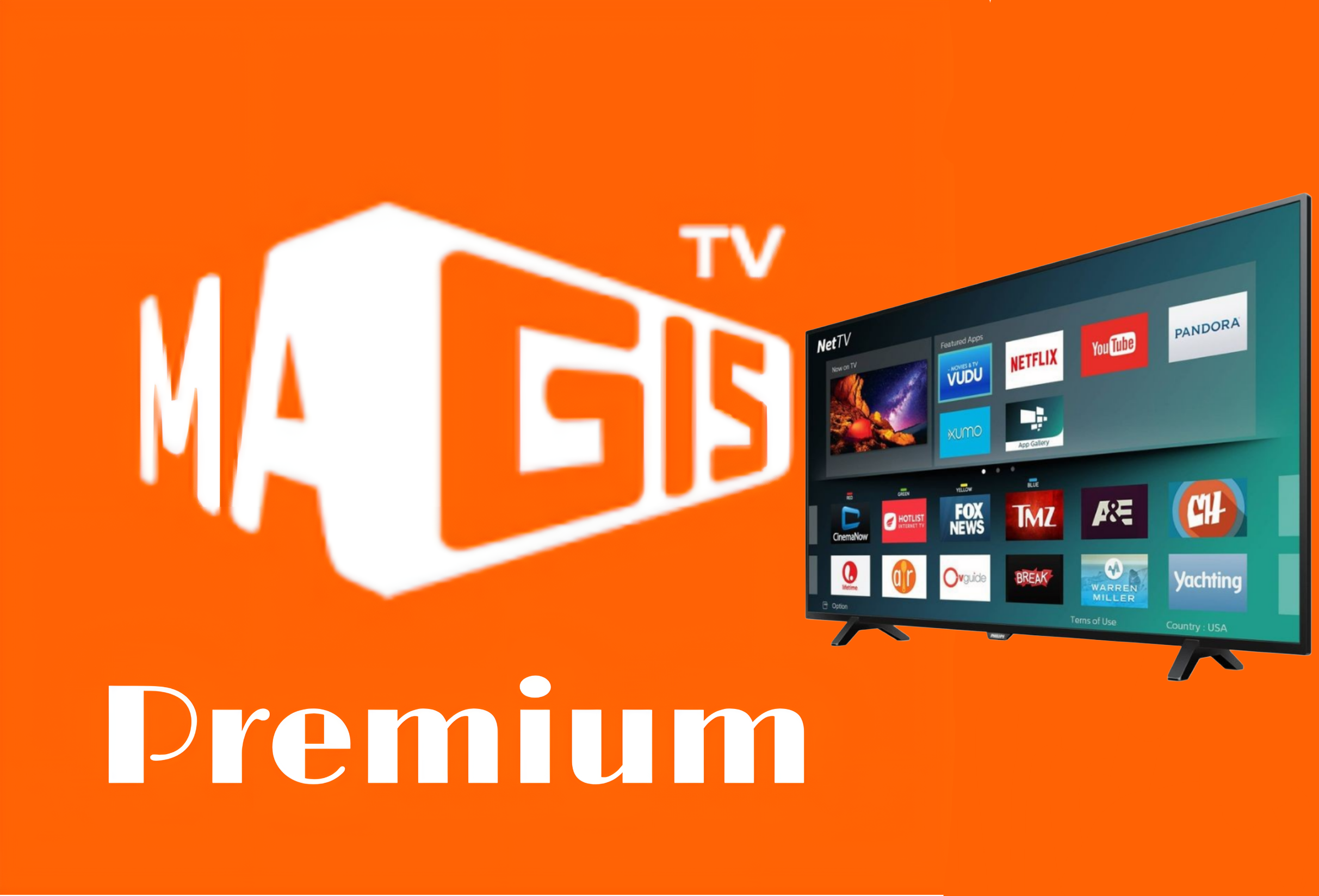 MAGIS TV PREMIUM SmarTv Android - Tv Box